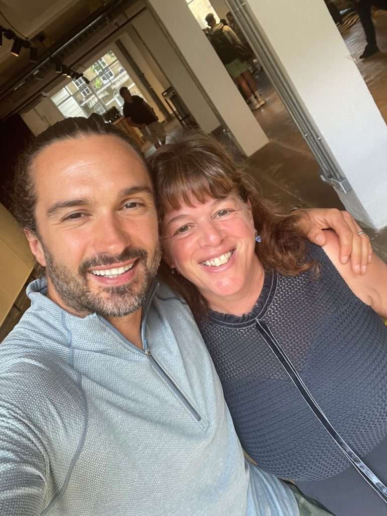 Joanna Stokes and Joe Wicks the Body Coach